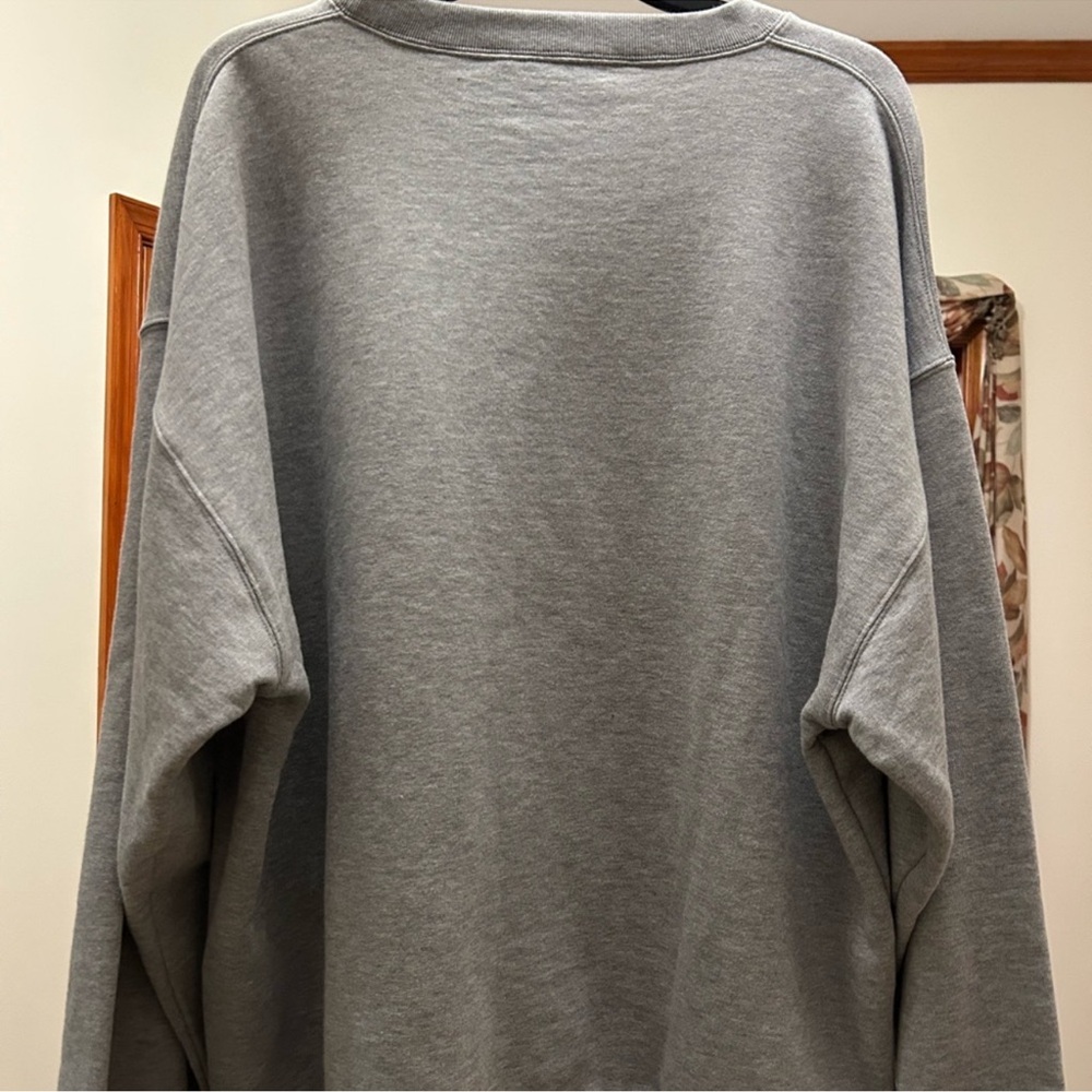 Men’s Gucci jersey cotton printed GREY MELANGE interlocking G sweatshirt size XL - Picture 2 of 10